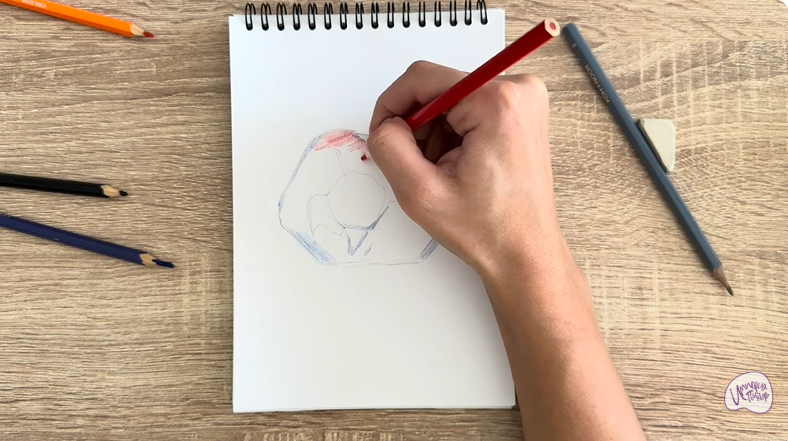 Рисуем Альмандин