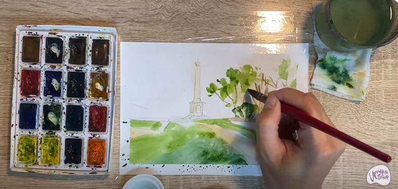 Рисуем Великие Луки