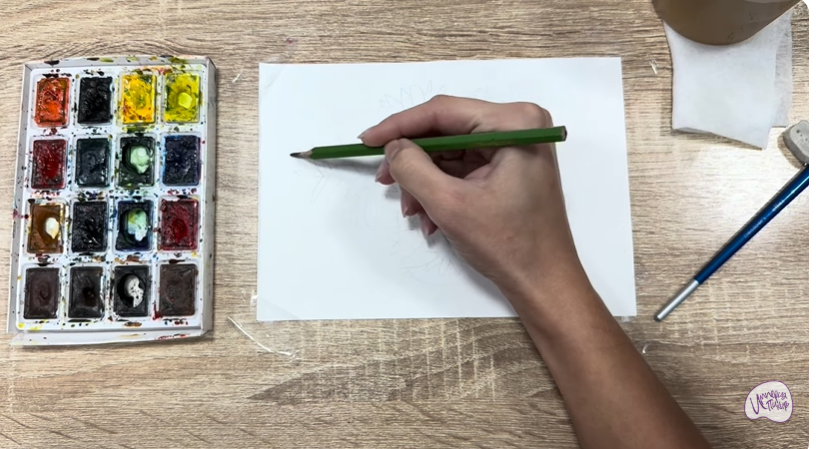 Рисуем Очиток