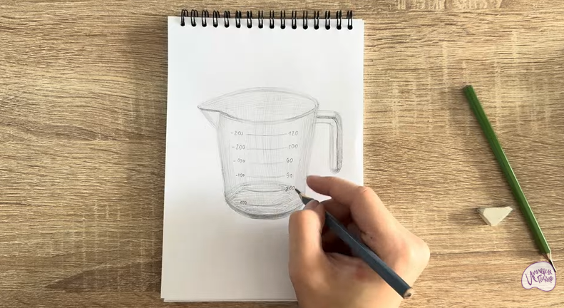 Рисуем Мерный стакан