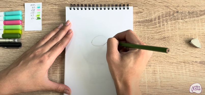 Рисуем Печалька из "Сказочный Патруль"