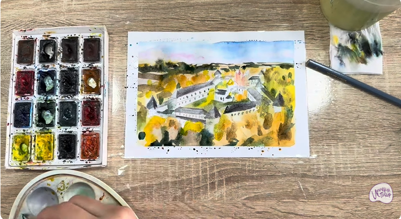 Рисуем Звенигород