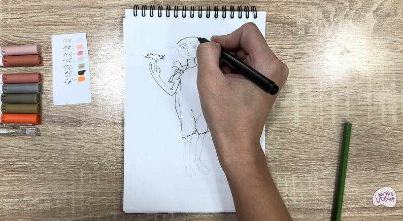 Рисуем Добби