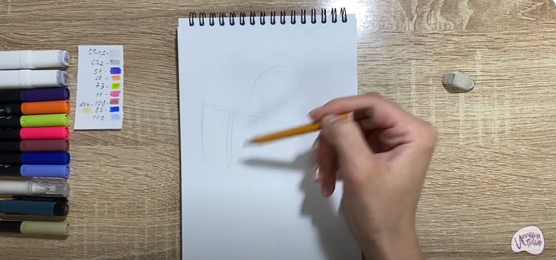 Рисуем Адъютант Мелкотрон из "Геройчики"