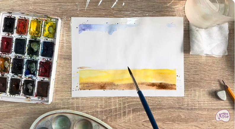 Рисуем Песчаная буря