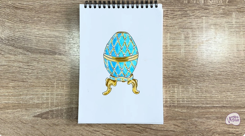 Рисуем Яйцо Фаберже