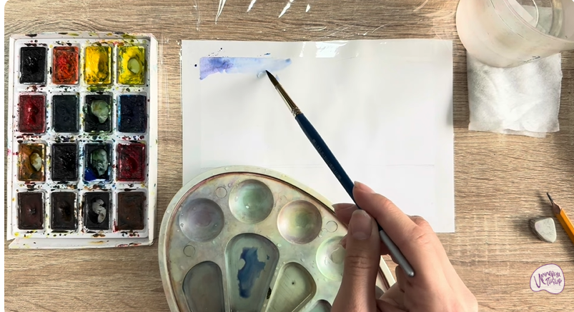 Рисуем Песчаная буря