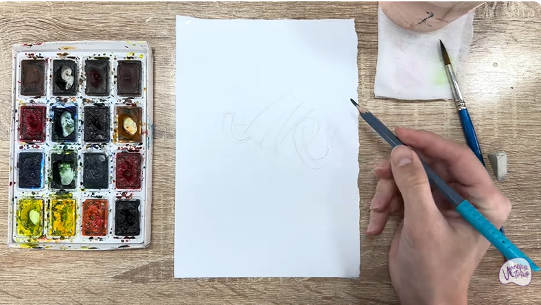 Рисуем Цедра лимона