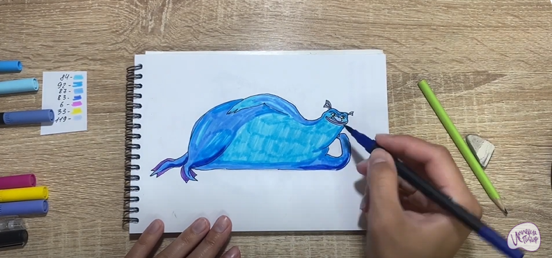 Рисуем Водяной из "Кощей. Начало"