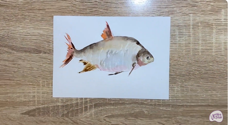 Рисуем Лещ