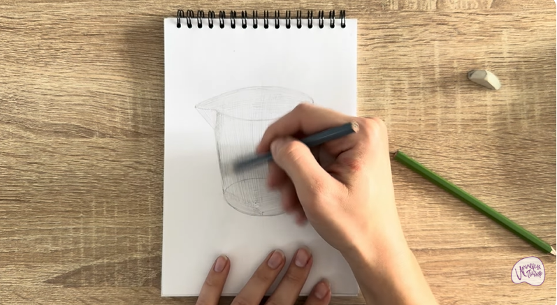 Рисуем Мерный стакан