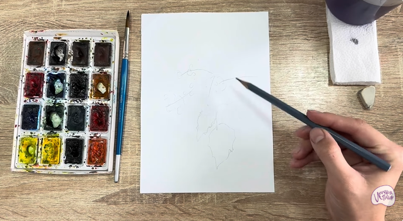 Рисуем Магония