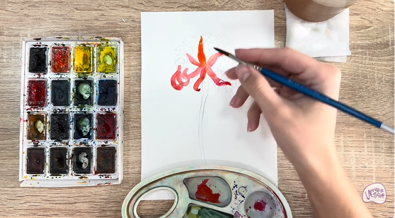 Рисуем Ликорис