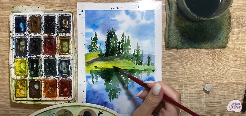 Рисуем Зеркальное отражение