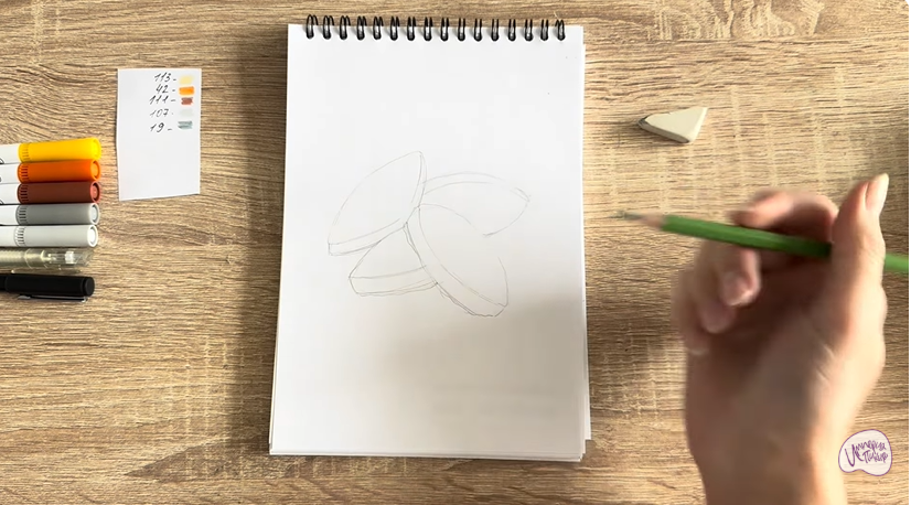 Рисуем Калиссоны