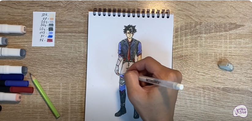 Рисуем Ризли