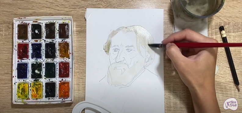 Рисуем Иван Сергеевич Тургенев