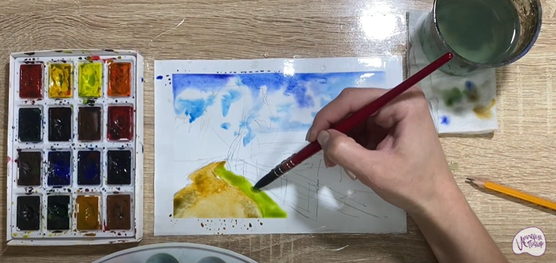 Рисуем Плёс