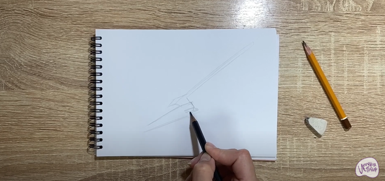 Рисуем Подкатной домкрат