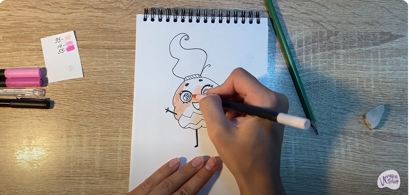 Рисуем Энн из "Лудлвилль"