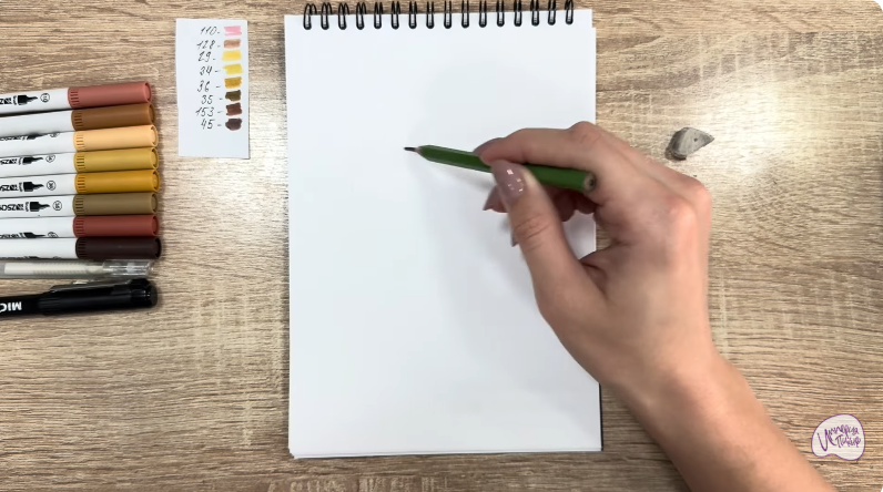 Рисуем Морт из "Мадагаскар"