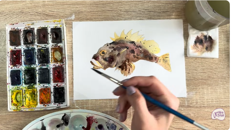 Рисуем Скорпена