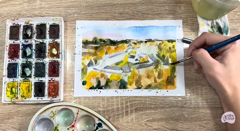 Рисуем Звенигород