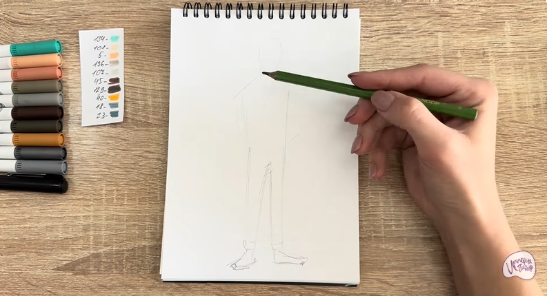 Рисуем Тадаши Хамада из «Города героев»