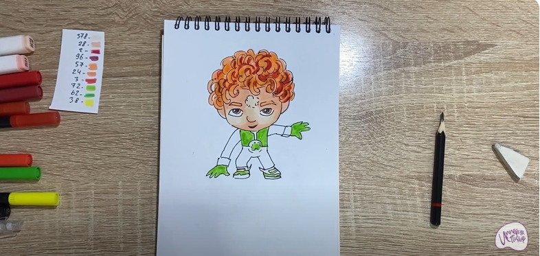 Рисуем Скаут из "Команда Флоры"
