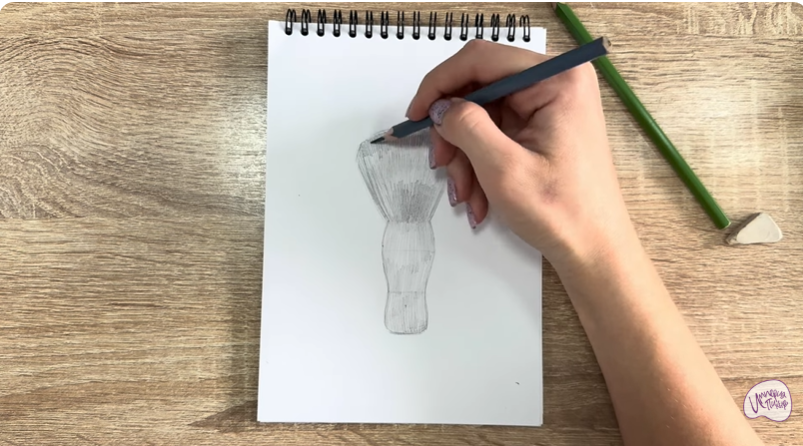 Рисуем Кисть-смётка