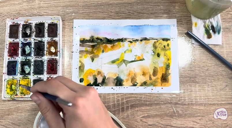 Рисуем Звенигород