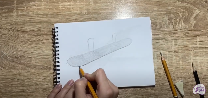 Рисуем Сноуборд
