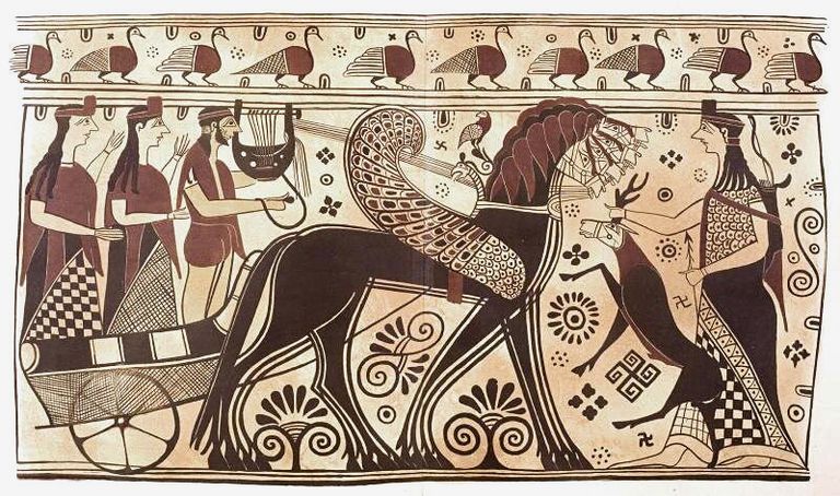 Рисуем Архаический период