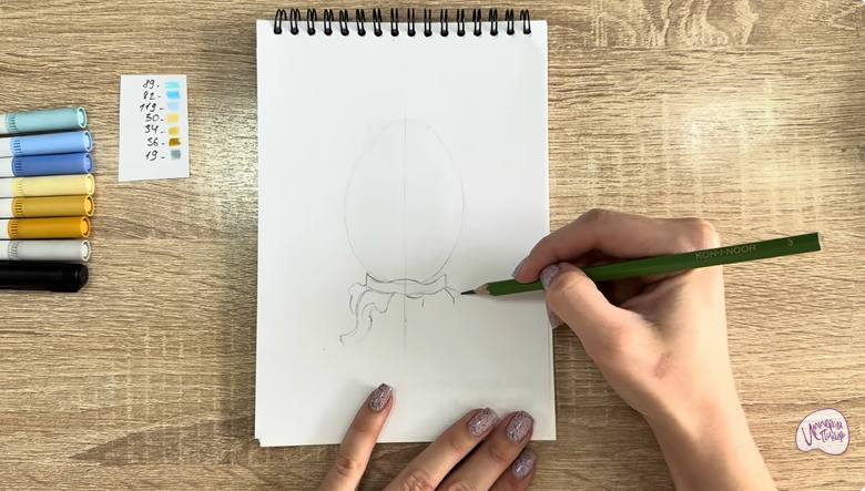 Рисуем Яйцо Фаберже