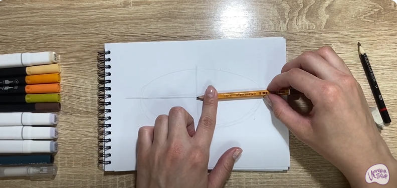 Рисуем Запеканка с изюмом