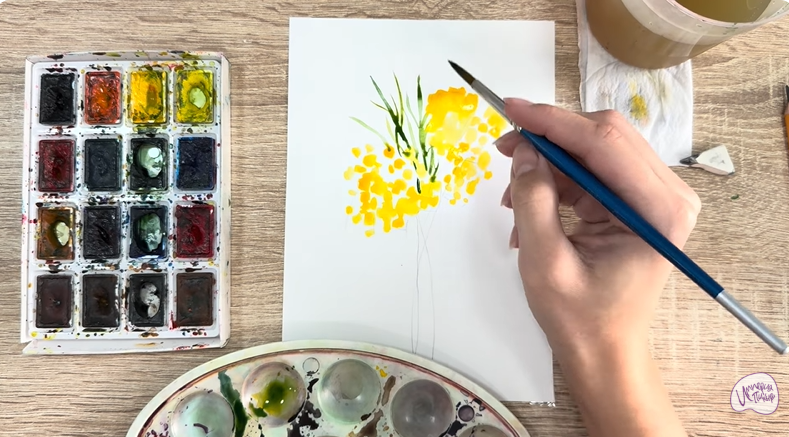 Рисуем Бессмертник