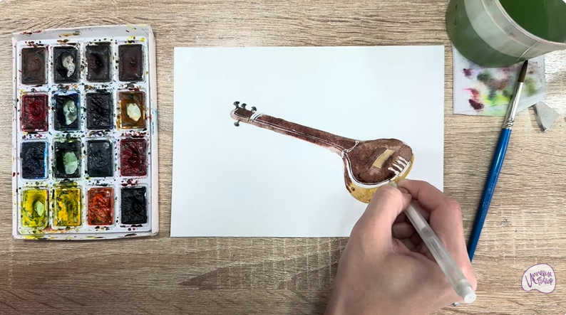 Рисуем Ситар