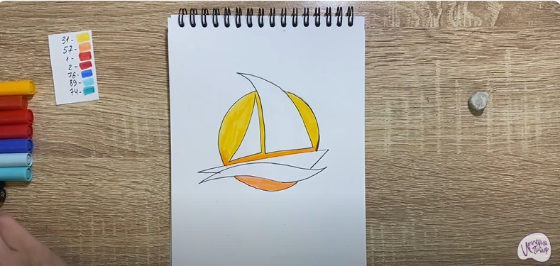 Рисуем Алые паруса