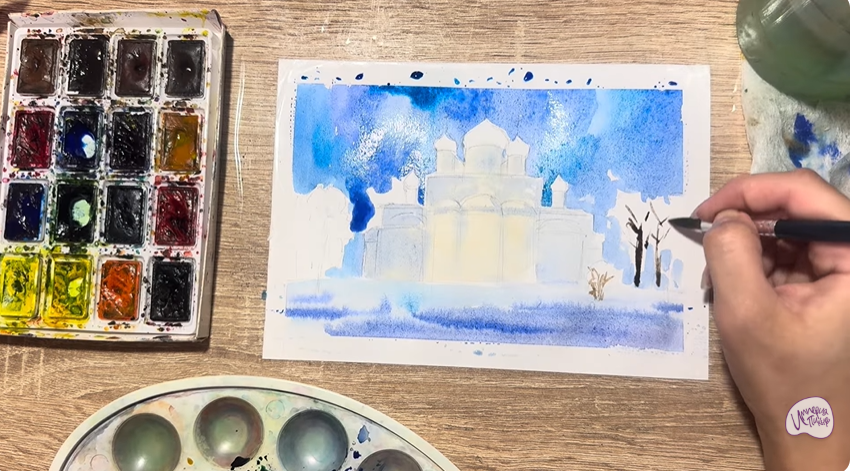 Рисуем Переславль-Залесский