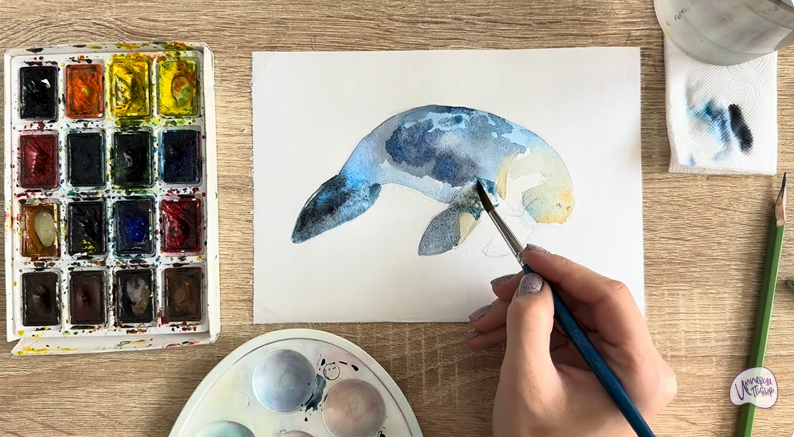 Рисуем Дюгонь