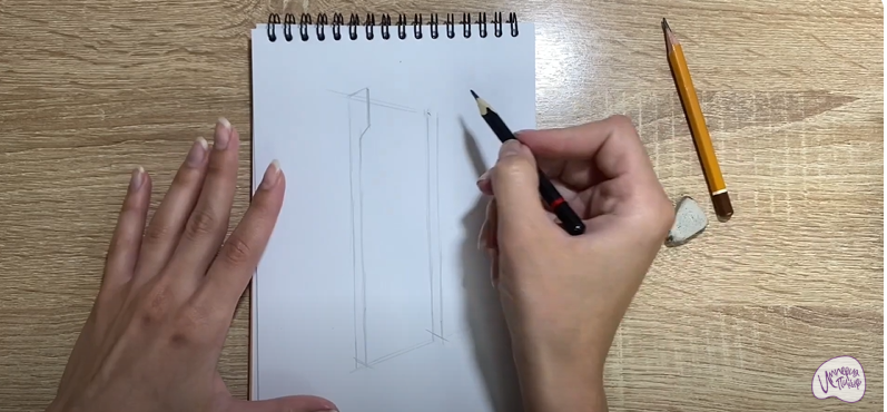 Рисуем Гимнастическая стенка