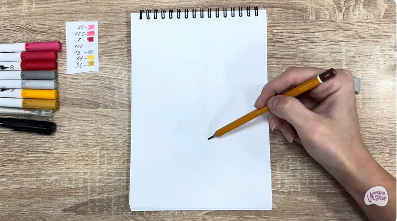 Рисуем Ёлочная игрушка