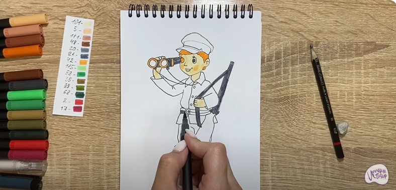 Рисуем Пограничник