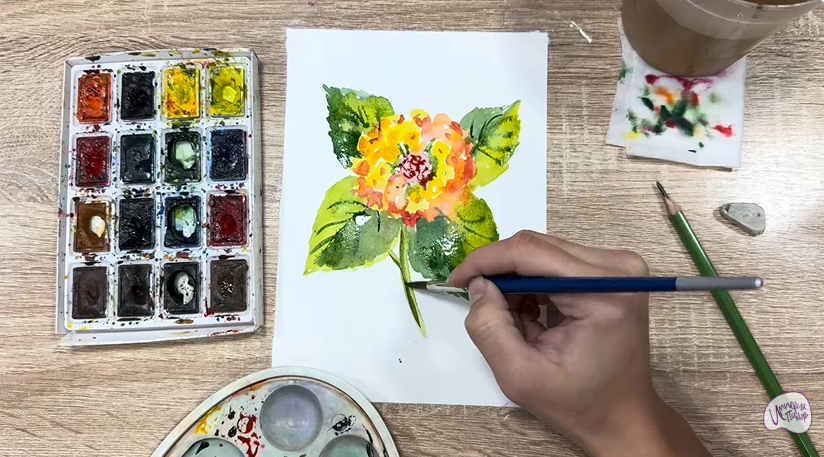 Рисуем Лантана