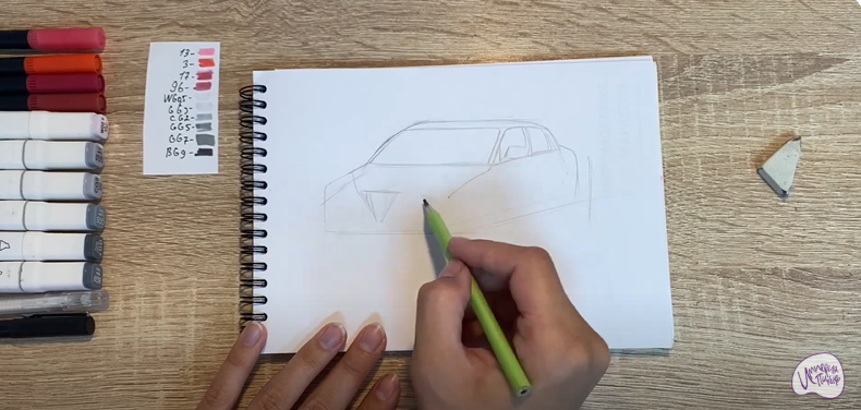 Рисуем Alfa Romeo