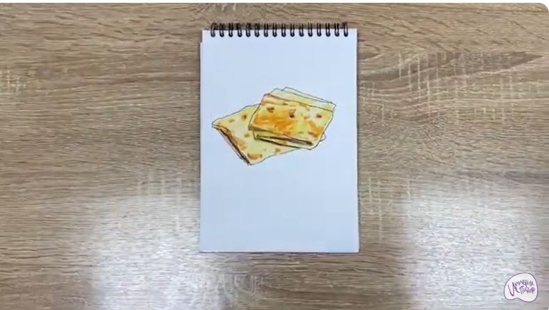 Рисуем Лаваш