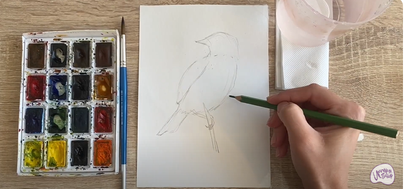 Рисуем Большой чекан