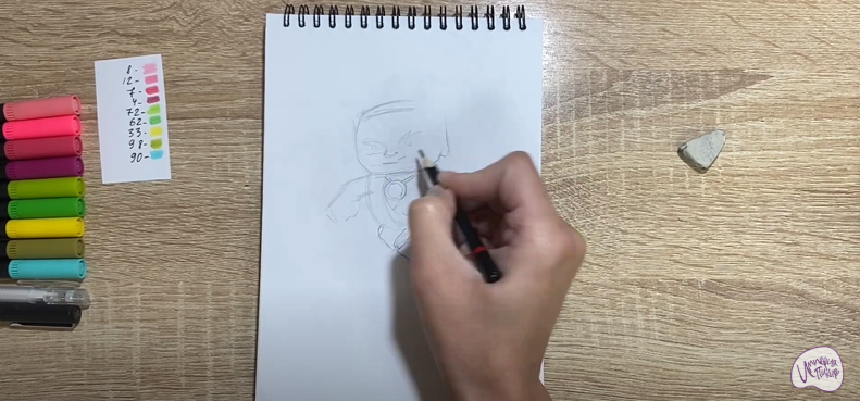 Рисуем Лоти из "Команда Флоры"