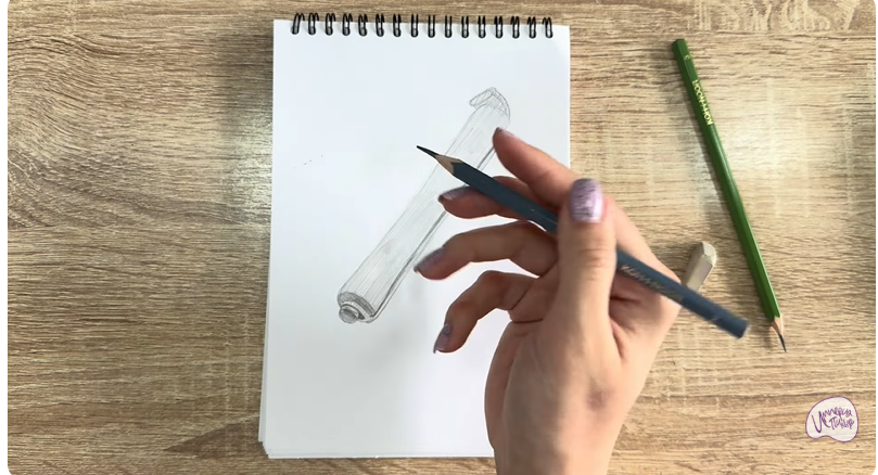 Рисуем Коклюшки для завивки