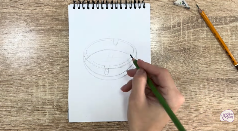 Рисуем Пепельница